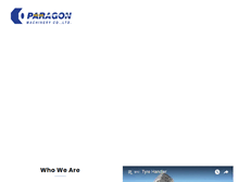 Tablet Screenshot of paragonmach.com